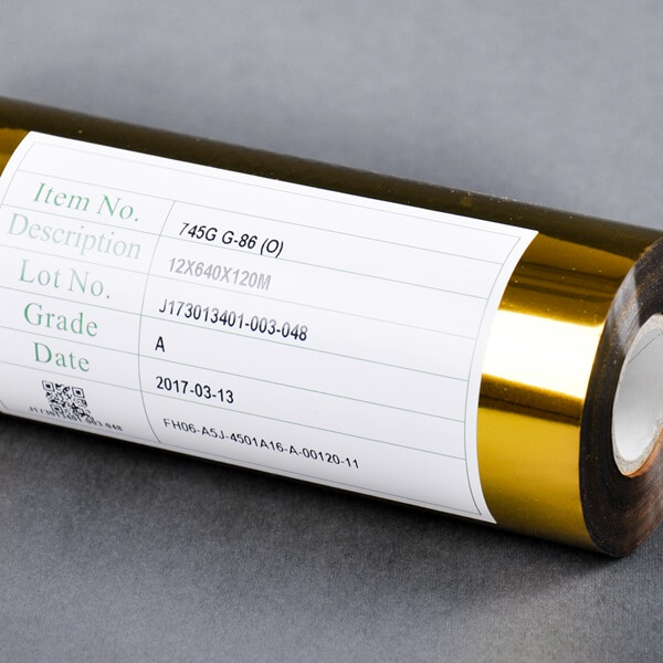 hot stamping foil UNIVACCO gold 1